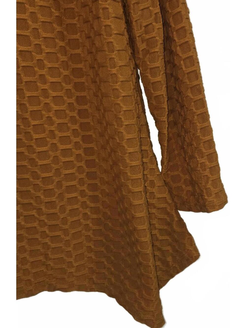 Ruby Rd. Rust Textured Long Sleeve Top Size XL - Picture 3 of 4